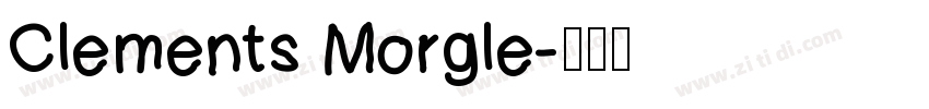 Clements Morgle字体转换